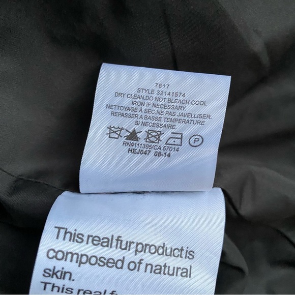 Tory Burch Sasha parka down fill wool quilted winter coat real fur trim - Picture 13 of 16